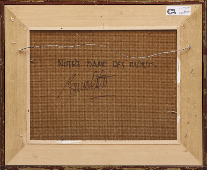 Bruno Côté, Notre Dame des Monts, 1985, oil on board - view 3