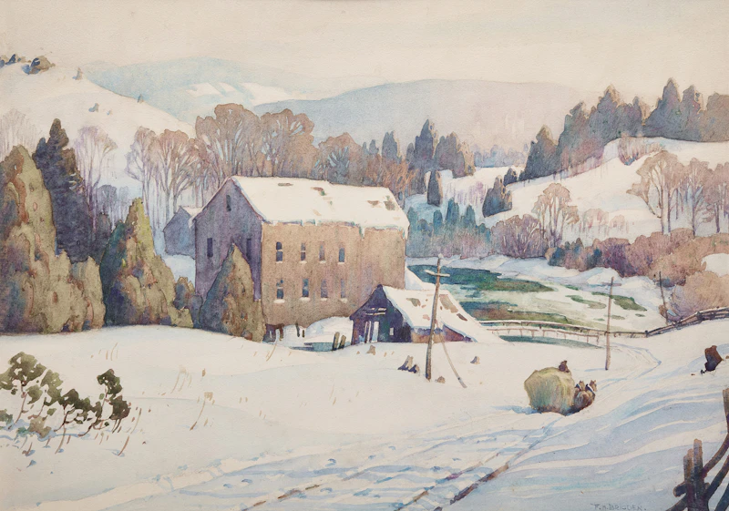 The Old Mill (Minden) by Frederick Henry Brigden