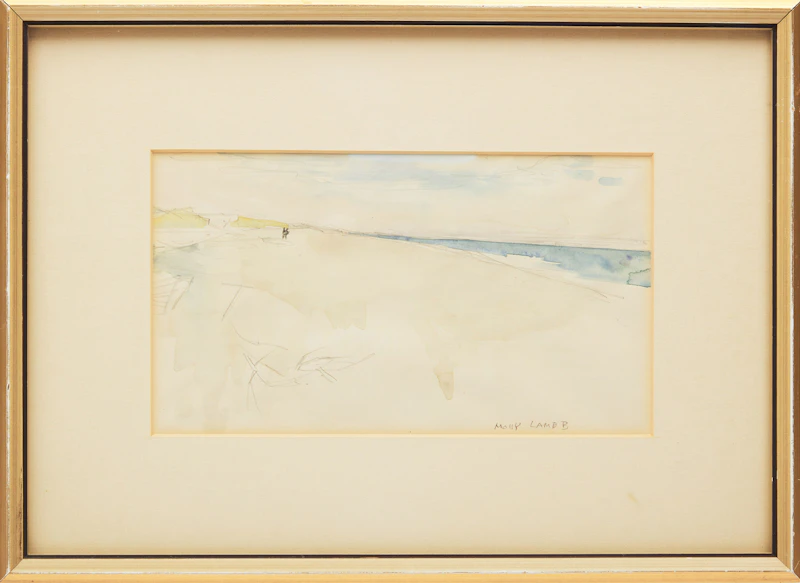 Molly Lamb Bobak, Untitled (Beach Landscape), watercolour - view 2