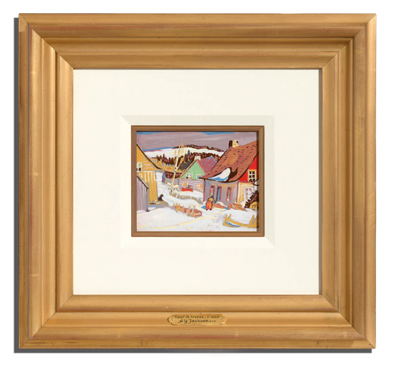 Alexander Young Jackson, Near Ste. Irénée, circa 1923, gouache - view 2
