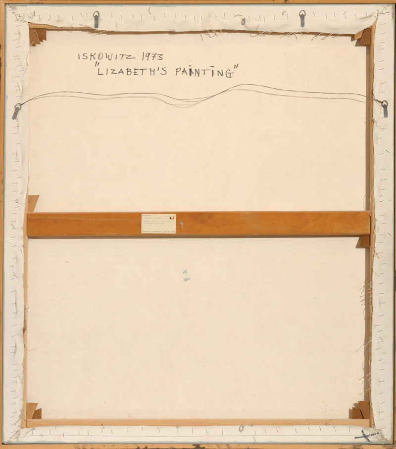 Gershon Iskowitz, Lizabeth's Painting, 1973, oil on canvas - view 3