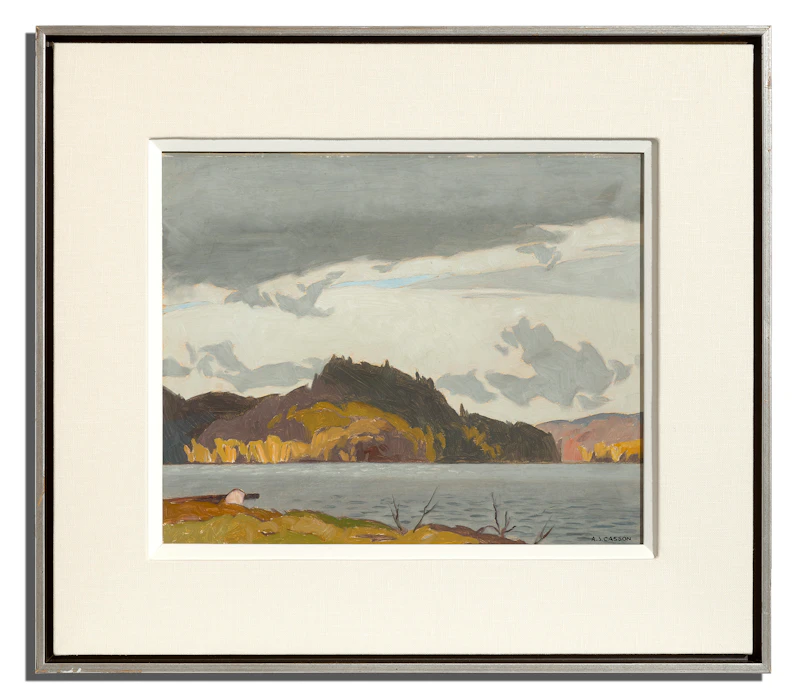 Alfred Joseph Casson, Clearing After Rain (South Portage), 1972, oil on board - view 2