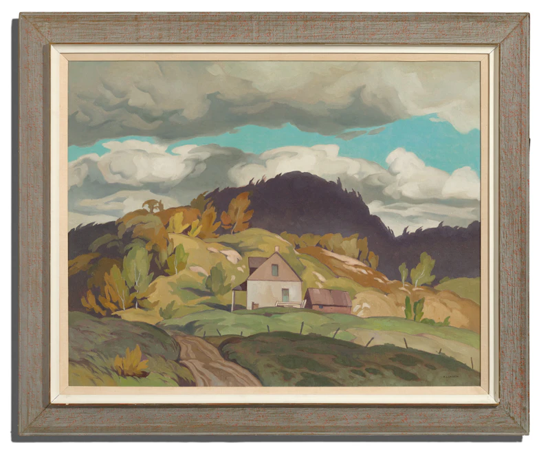 Alfred Joseph Casson, Quebec Farm, 1968, oil on canvas - view 2