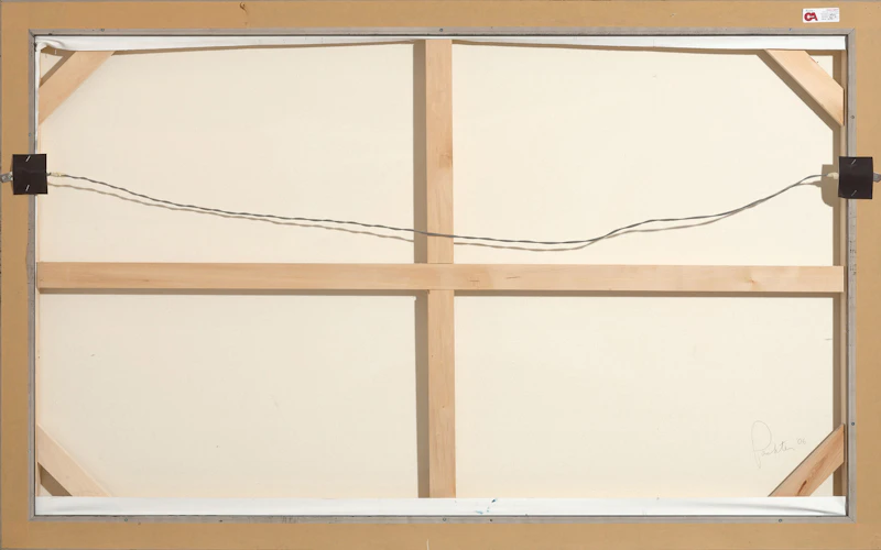 Charles Pachter, The Painted Flag, acrylic on canvas, 2006 - view 3