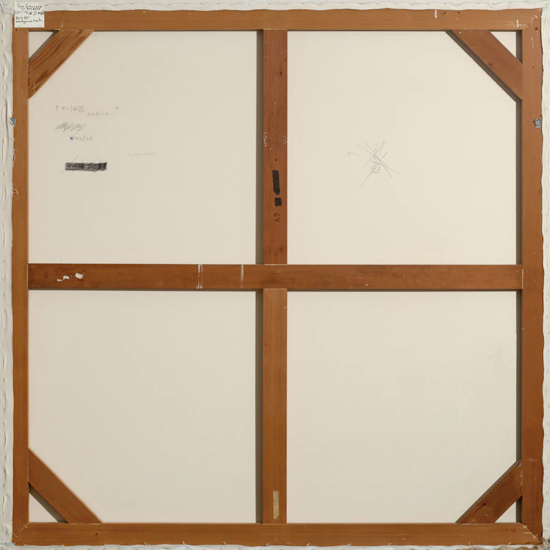 Yves Gaucher, TH/G-III ON-D/68, 1968, acrylic on canvas - view 3