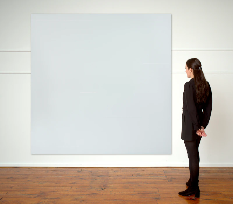 Yves Gaucher, TH/G-III ON-D/68, 1968, acrylic on canvas - view 4