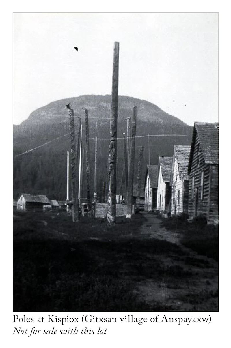 Emily Carr, Pole of Harhu, Kispiox, 1912, oil on board, circa 1912 - view 6