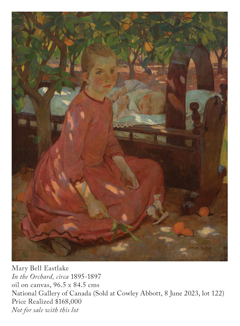 Mary Alexandra Bell Eastlake, When Spring Rides Through the Woods, 1900, oil on canvas - view 4