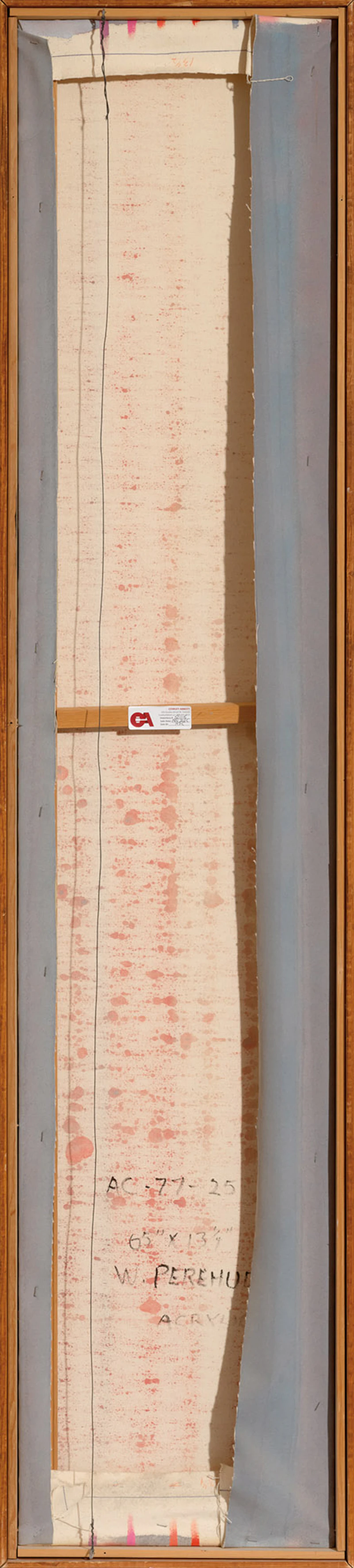 William Perehudoff, AC-77-25, 1977, acrylic on canvas - view 3