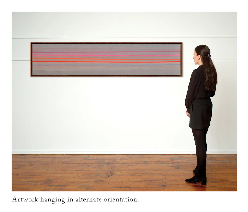 William Perehudoff, AC-77-25, 1977, acrylic on canvas - view 4