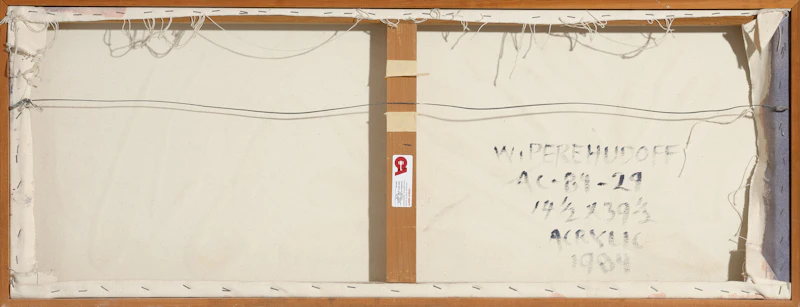 William Perehudoff, AC-84-29, 1984, acrylic on canvas - view 3