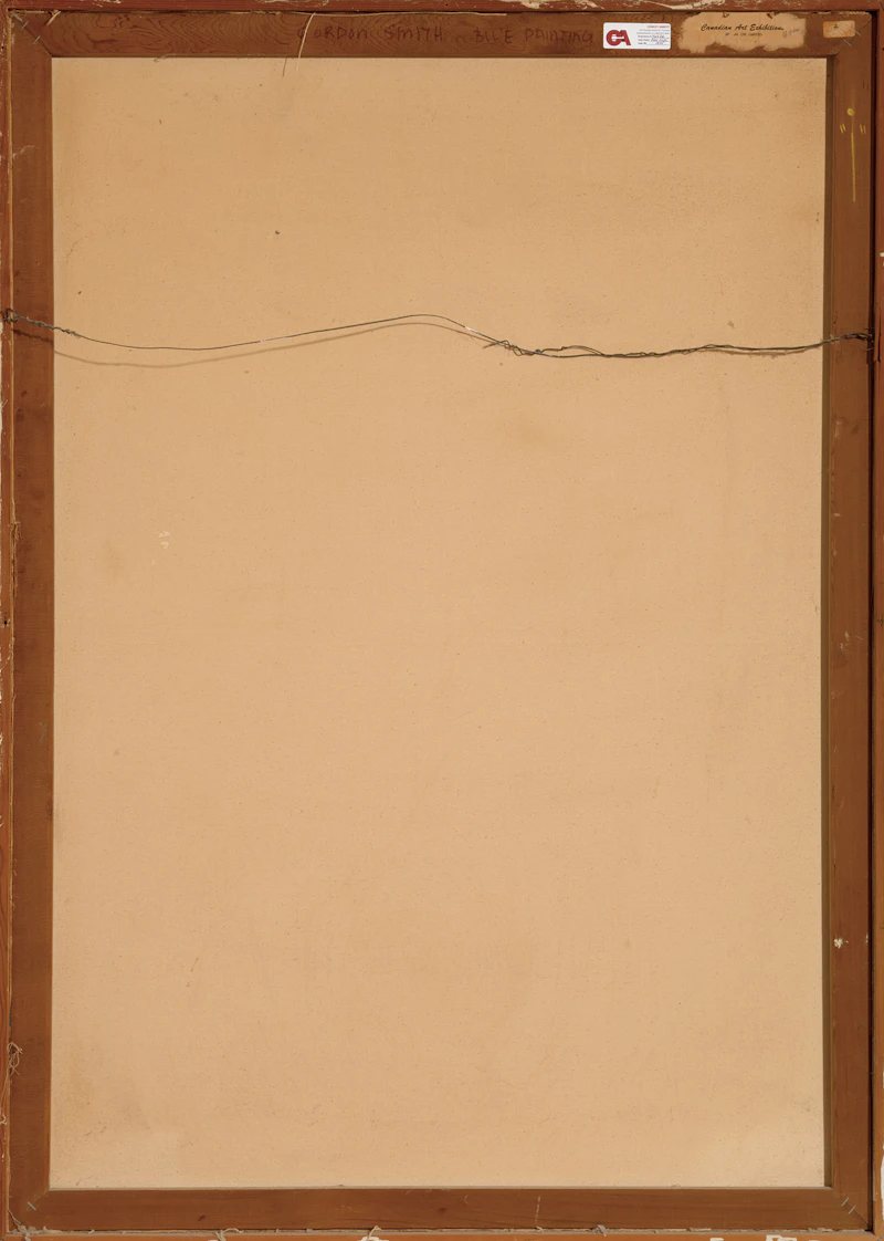 Gordon Appelbe Smith, Blue Painting, circa 1959, oil on canvas - view 3