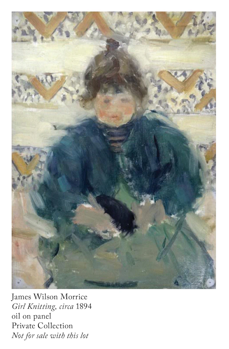 James Wilson Morrice, Head of Boy, Capri, circa 1894, oil on board - view 4
