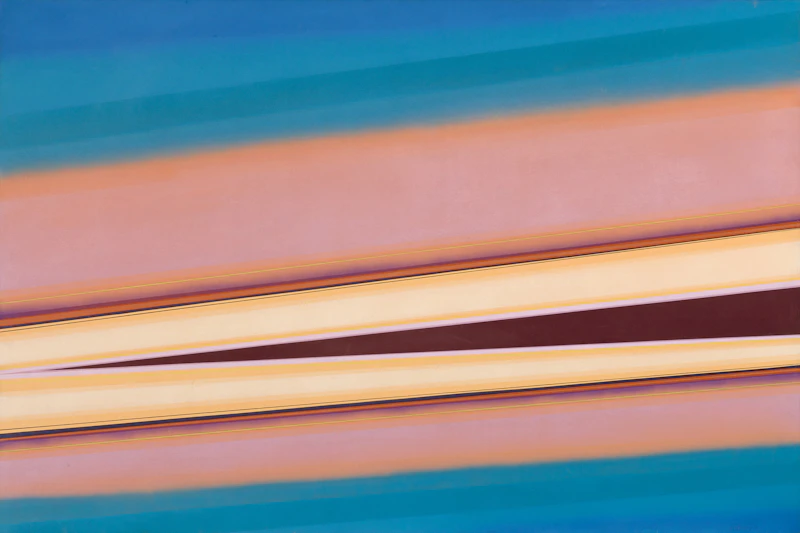 Rita Letendre, Field, 1974, acrylic on canvas