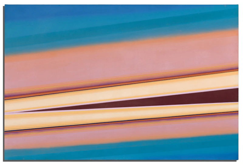 Rita Letendre, Field, 1974, acrylic on canvas - view 2