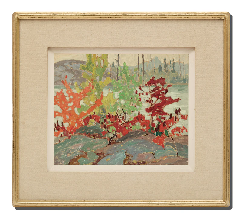 Franklin Carmichael, The Severn, circa 1922, oil on board - view 2