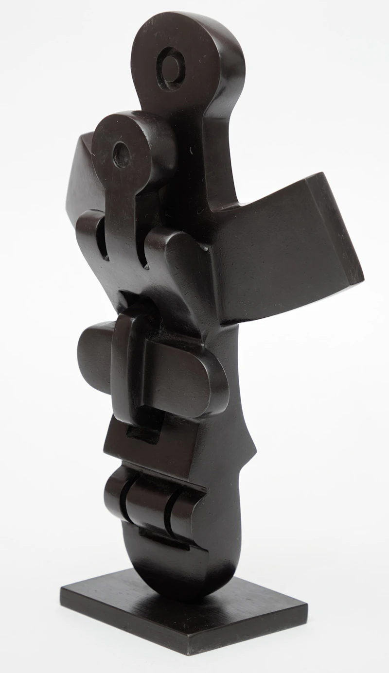 Sorel Etrog, Mother and Child Yanai,  circa 1972-79, bronze, circa 1972 - view 3