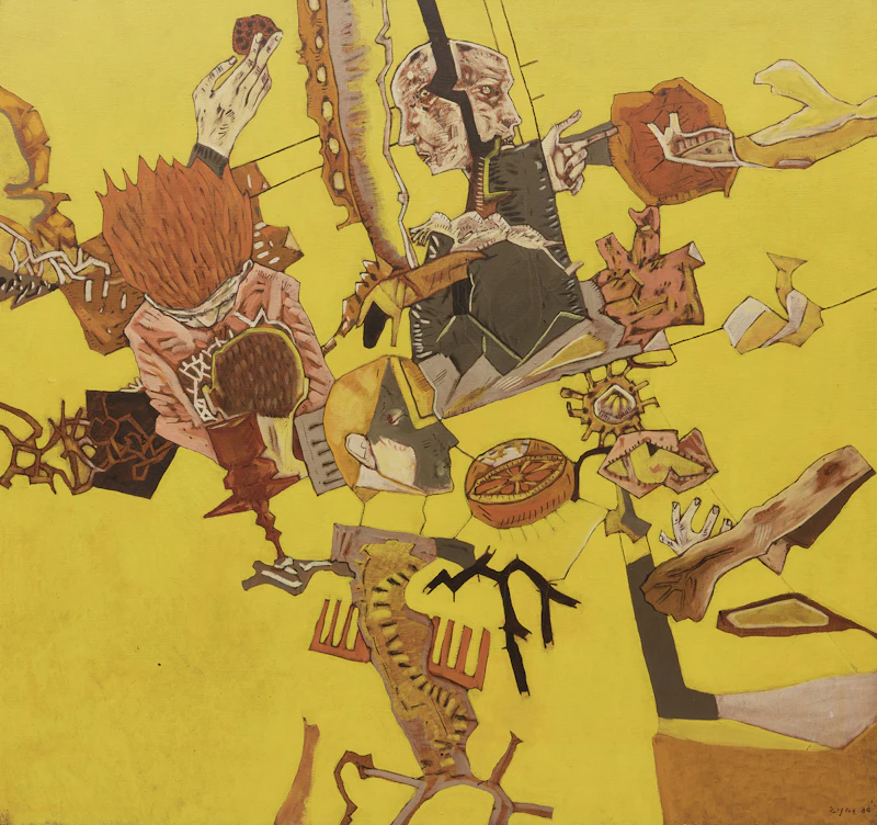 Composition in Yellow by Ivan Kenneth Eyre