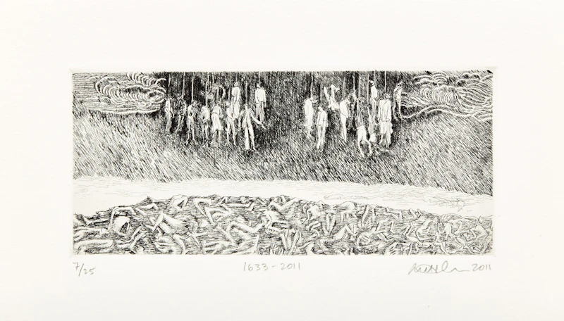 Millie Chen, 1633-2011, two etchings - view 2