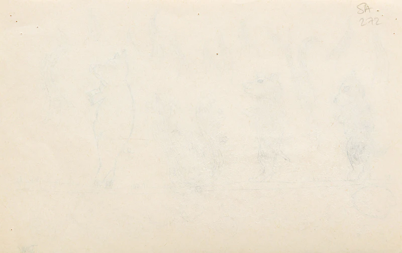Douglas Walker, Three Drawings, three ink drawings - view 2