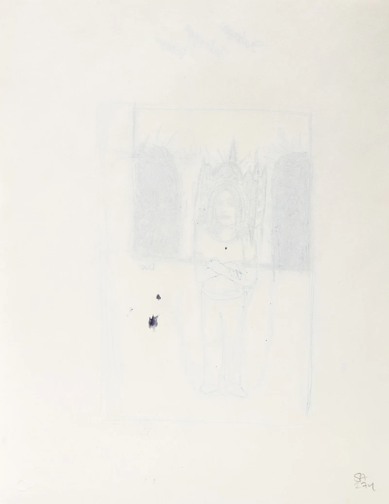 Douglas Walker, Three Drawings, three ink drawings - view 6