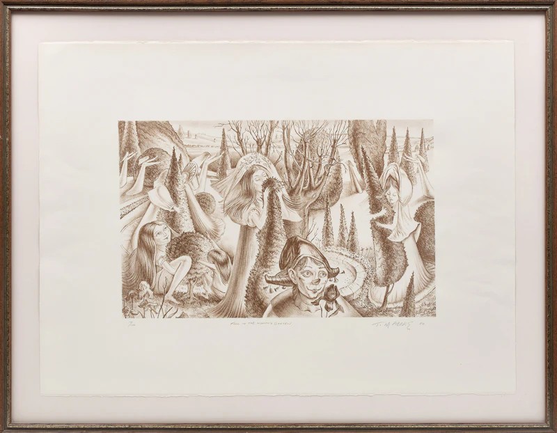 Thomas La Pierre, Fool in the Morning's Garden, nine lithographs - view 2