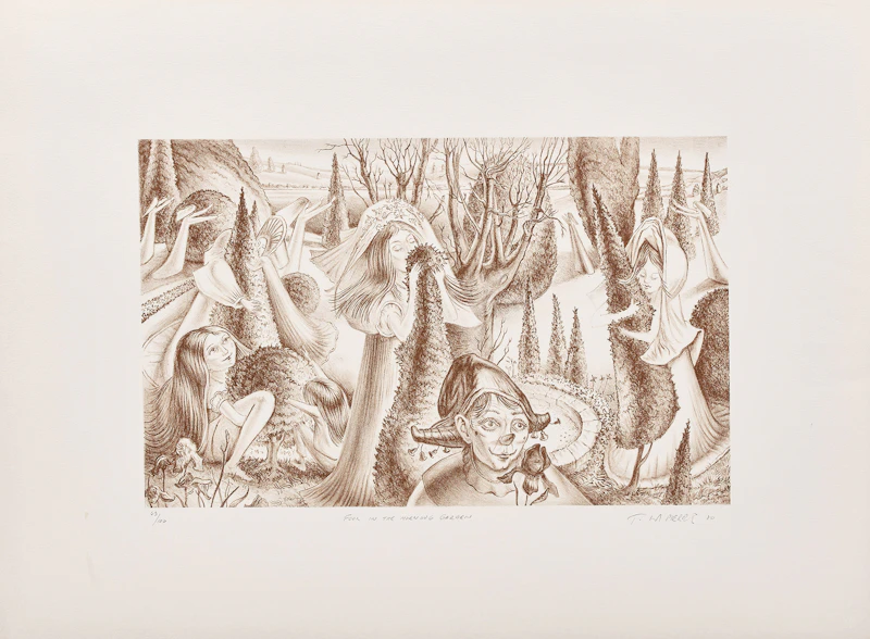 Thomas La Pierre, Fool in the Morning's Garden, nine lithographs - view 12