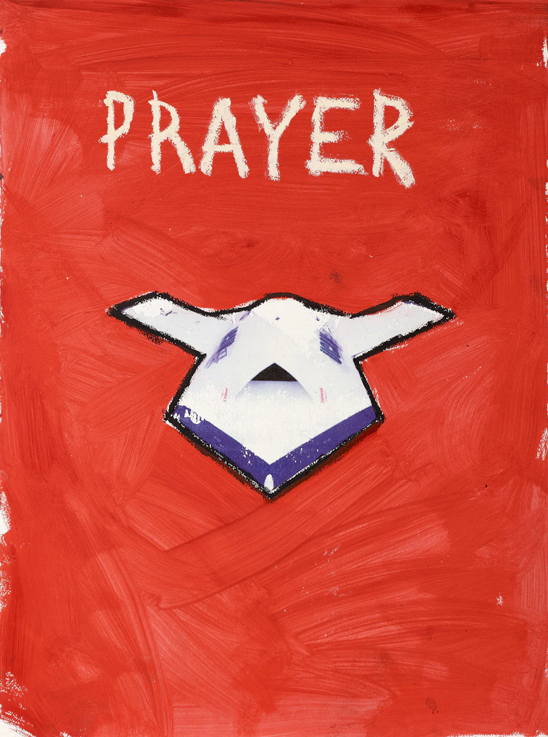 Matt Bahen, Orion and Prayer, two mixed media on paper - view 3