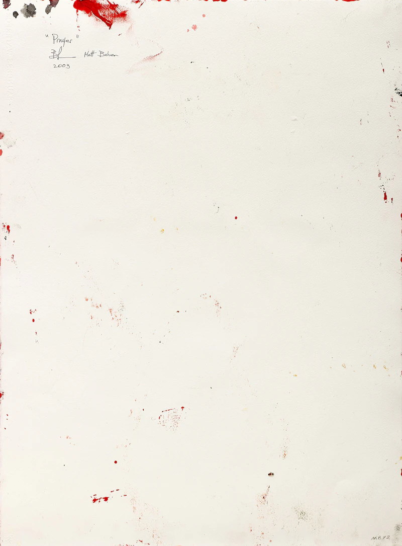 Matt Bahen, Orion and Prayer, two mixed media on paper - view 4