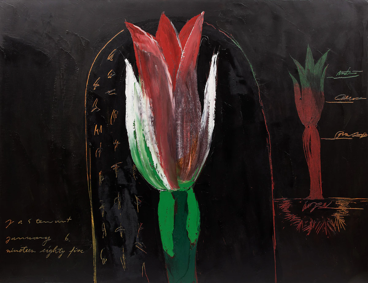 Jim Stewart, Untitled, January 6th 1985, oil on canvas