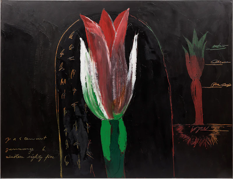 Jim Stewart, Untitled, January 6th 1985, oil on canvas - view 2