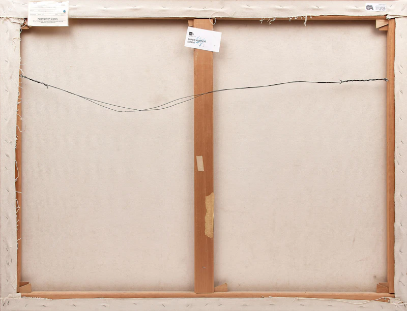 Jim Stewart, Untitled, January 6th 1985, oil on canvas - view 3