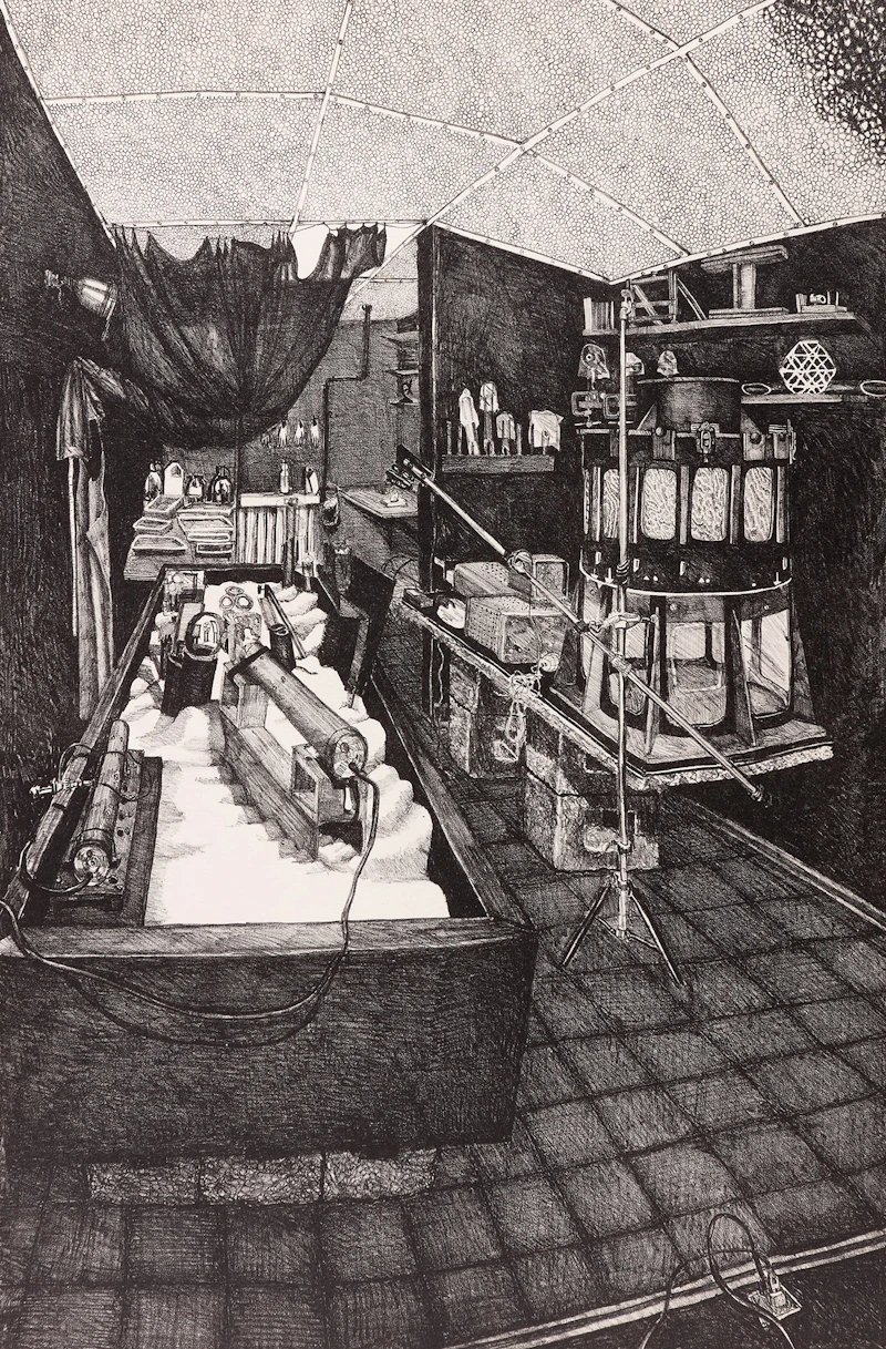 Catherine MacTavish, Visual Alchemy and Self-Centred, two lithographs - view 1