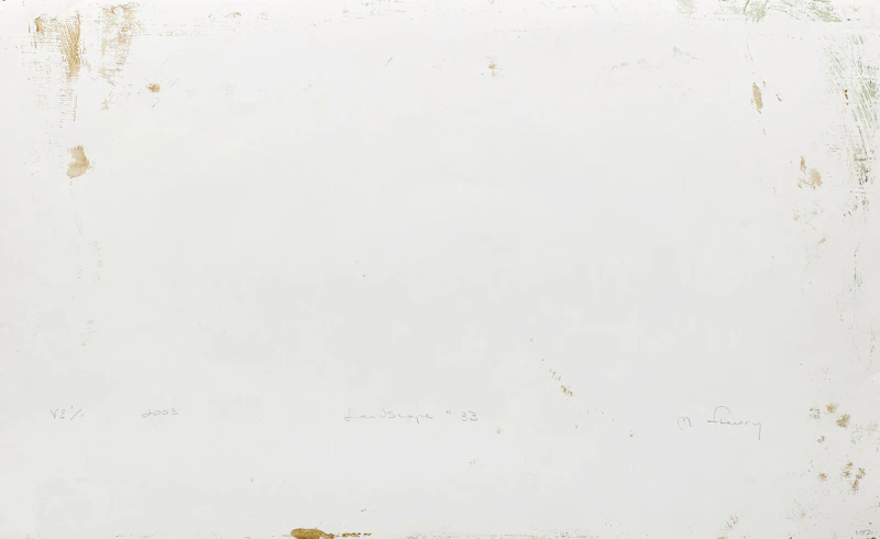 Martha Fleury, Landscape #33 and Landscape #37-42, two mixed media prints on paper - view 2