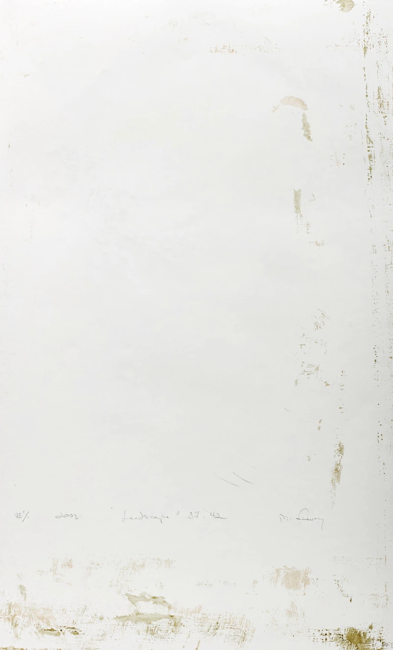 Martha Fleury, Landscape #33 and Landscape #37-42, two mixed media prints on paper - view 4