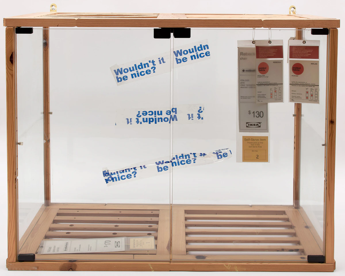 Robin Collyer, Untitled (Wouldn't It Be Nice), mixed media sculpture
