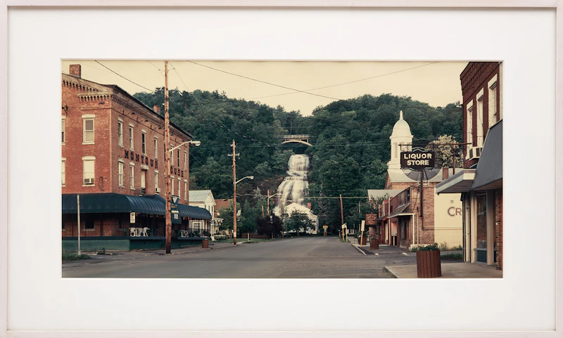 John Pfahl, Seven Landscapes, seven c-prints - view 2