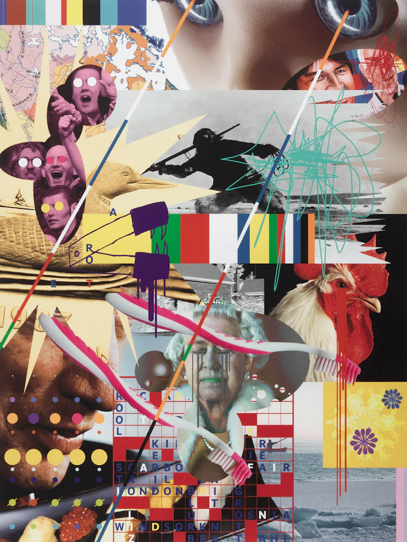 Exploding Walrus (Cover for the "Walrus Magazine") by Douglas Coupland