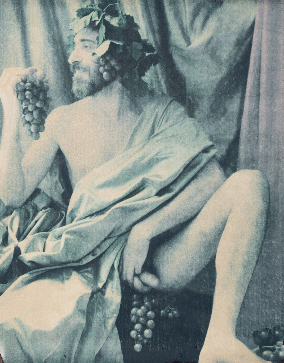 Evergon, Bacchus, polaroid transfer