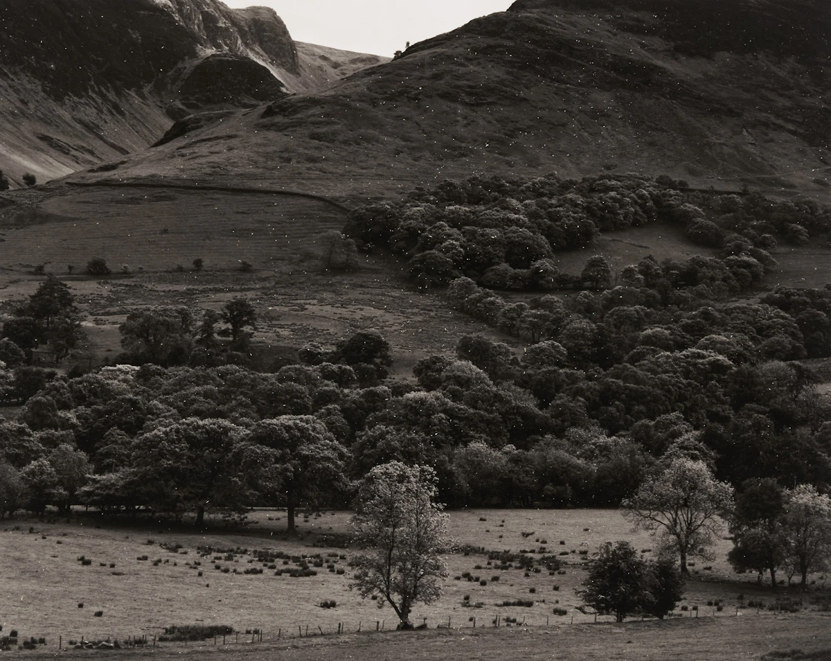 Robert Bourdeau, Cumbria, England, gelatin silver print, 1975