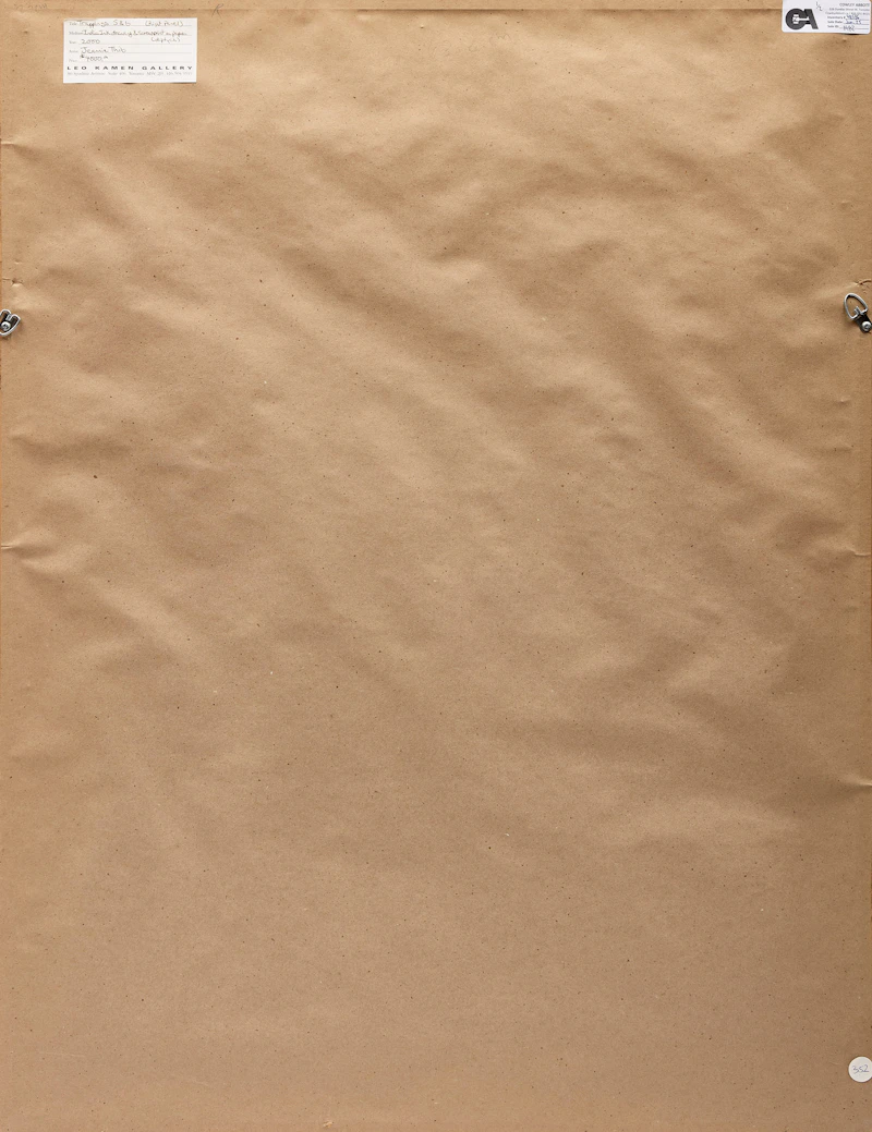 Jeannie Thib, Trappings 5 & 6, two india ink and screenprints on paper (diptych), 2000 - view 4