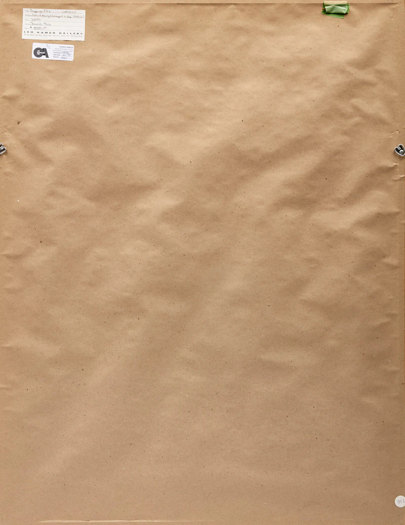 Jeannie Thib, Trappings 5 & 6, two india ink and screenprints on paper (diptych), 2000 - view 5