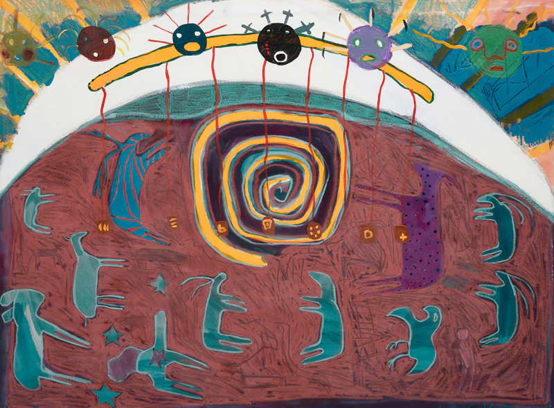 Peyote Altar Vision, 1992 by Jane Ash Poitras