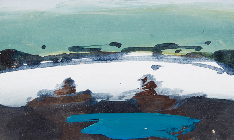 Cliff Eyland, Set of Six Paintings, six mixed media on wood - view 3