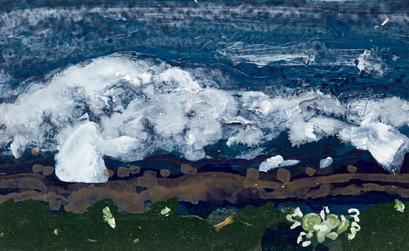 Cliff Eyland, Set of Six Paintings, six mixed media on wood - view 11