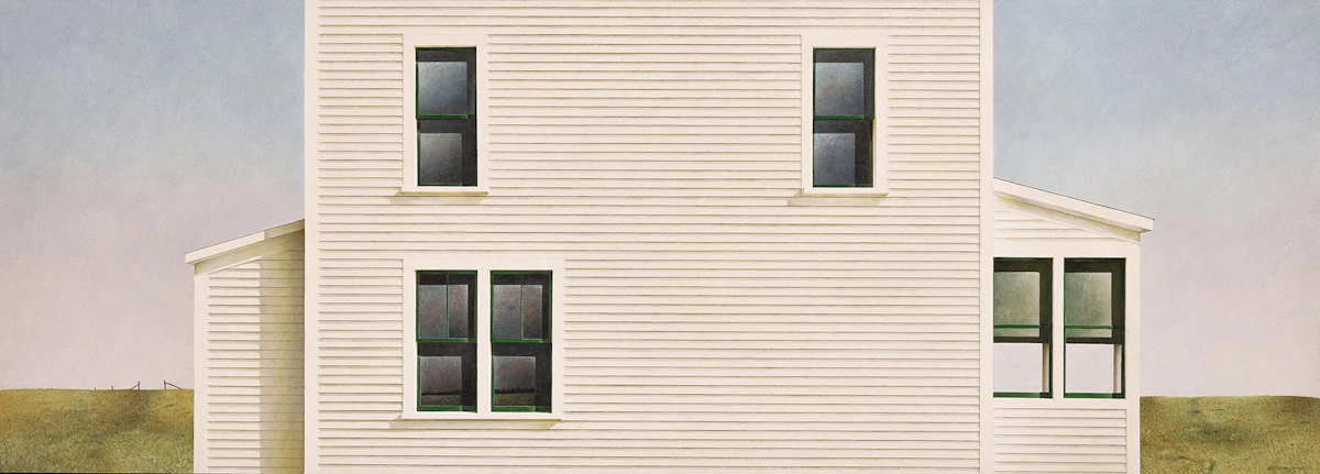 John Ballantyne, The Purdy House, acrylic on board, circa 1994