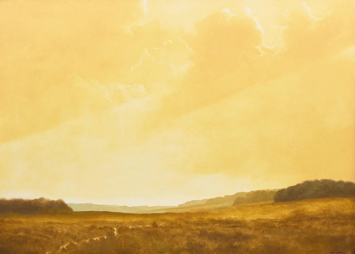 Robert Marchessault, Golden Light, 1998, oil on canvas