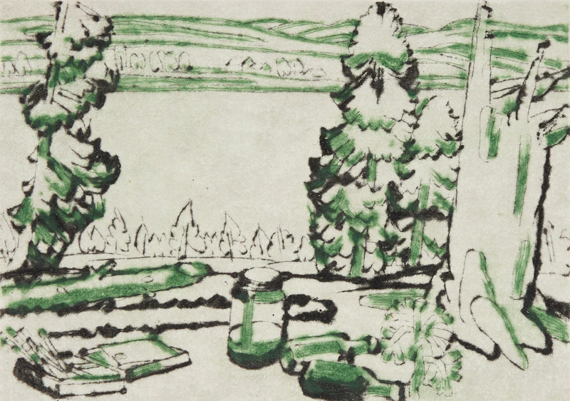 Painting Place by David Brown Milne