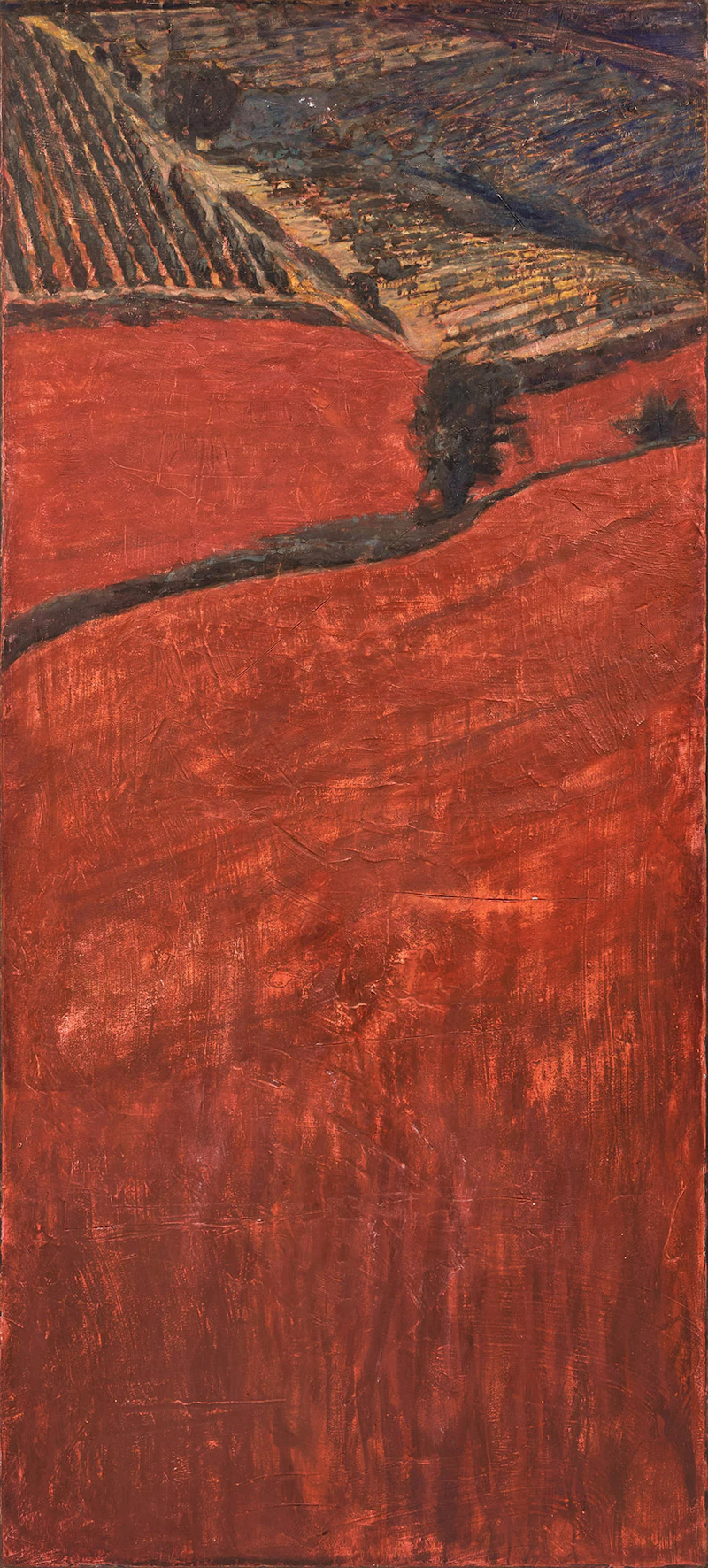 Peter Krausz, De Natura (Humana) No. I, II and 8, three fresco paintings on board, 1992 - view 3
