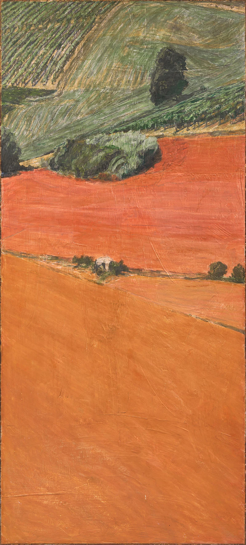 Peter Krausz, De Natura (Humana) No. I, II and 8, three fresco paintings on board, 1992 - view 4